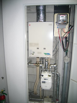 給湯器交換 施工前