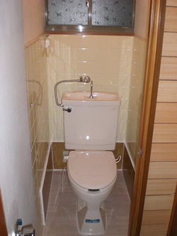 トイレ交換 施工後